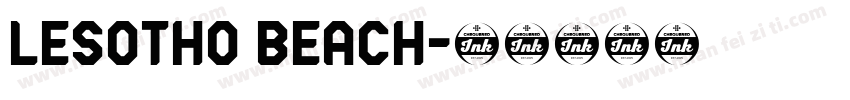 lesotho beach字体转换